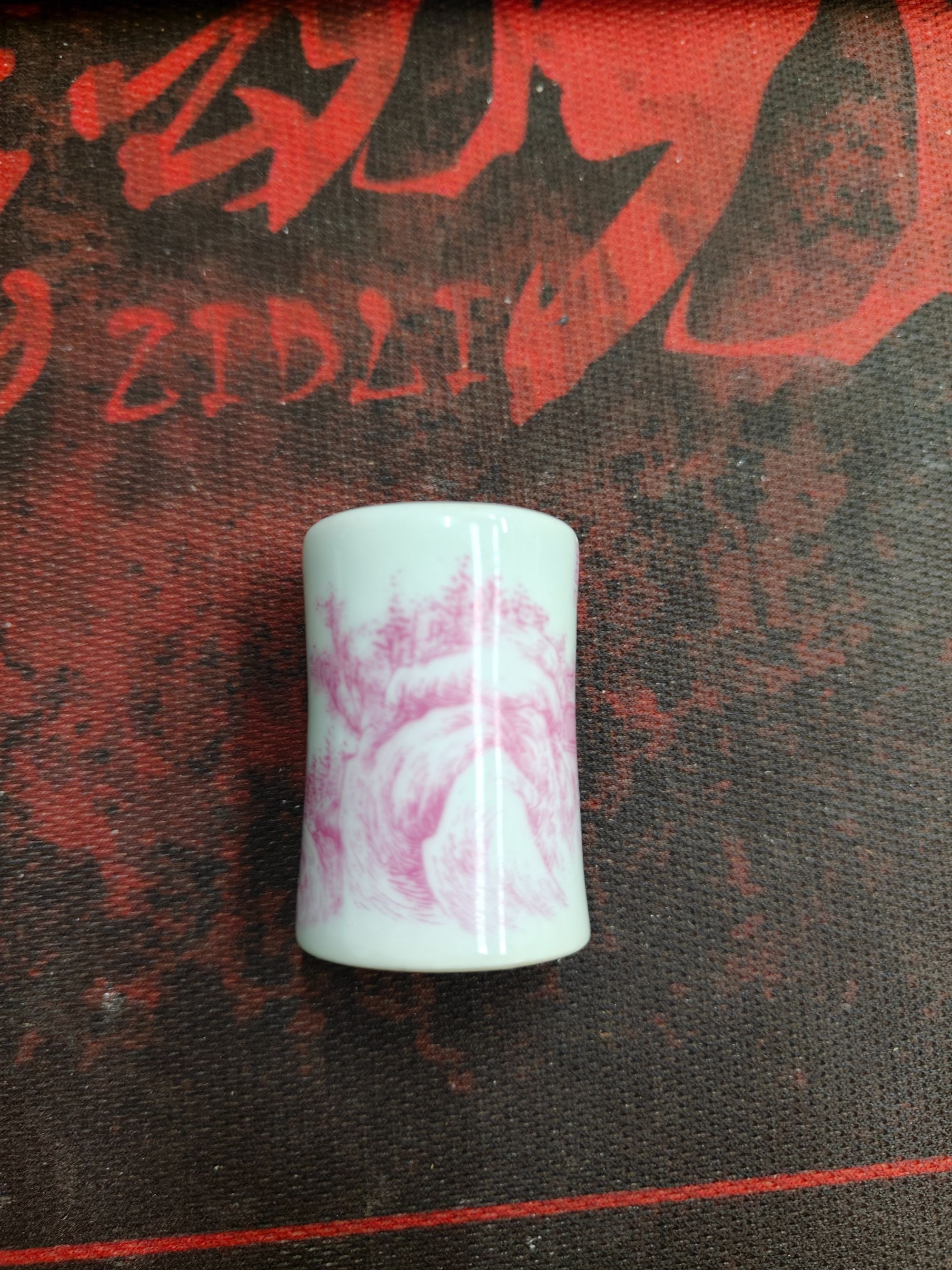 代拍链接！！！胭脂红瓷轴