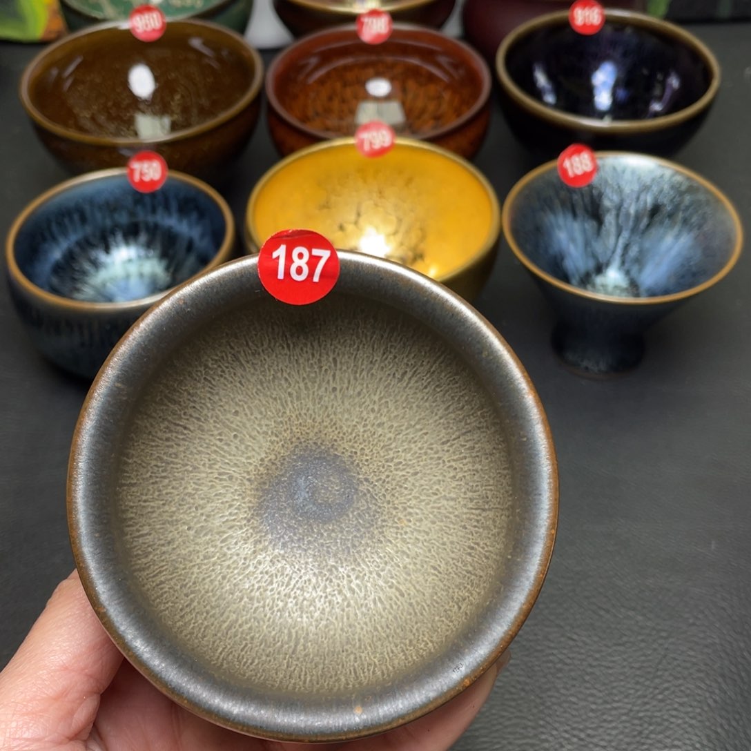 茶盏187建窑建盏茶盏