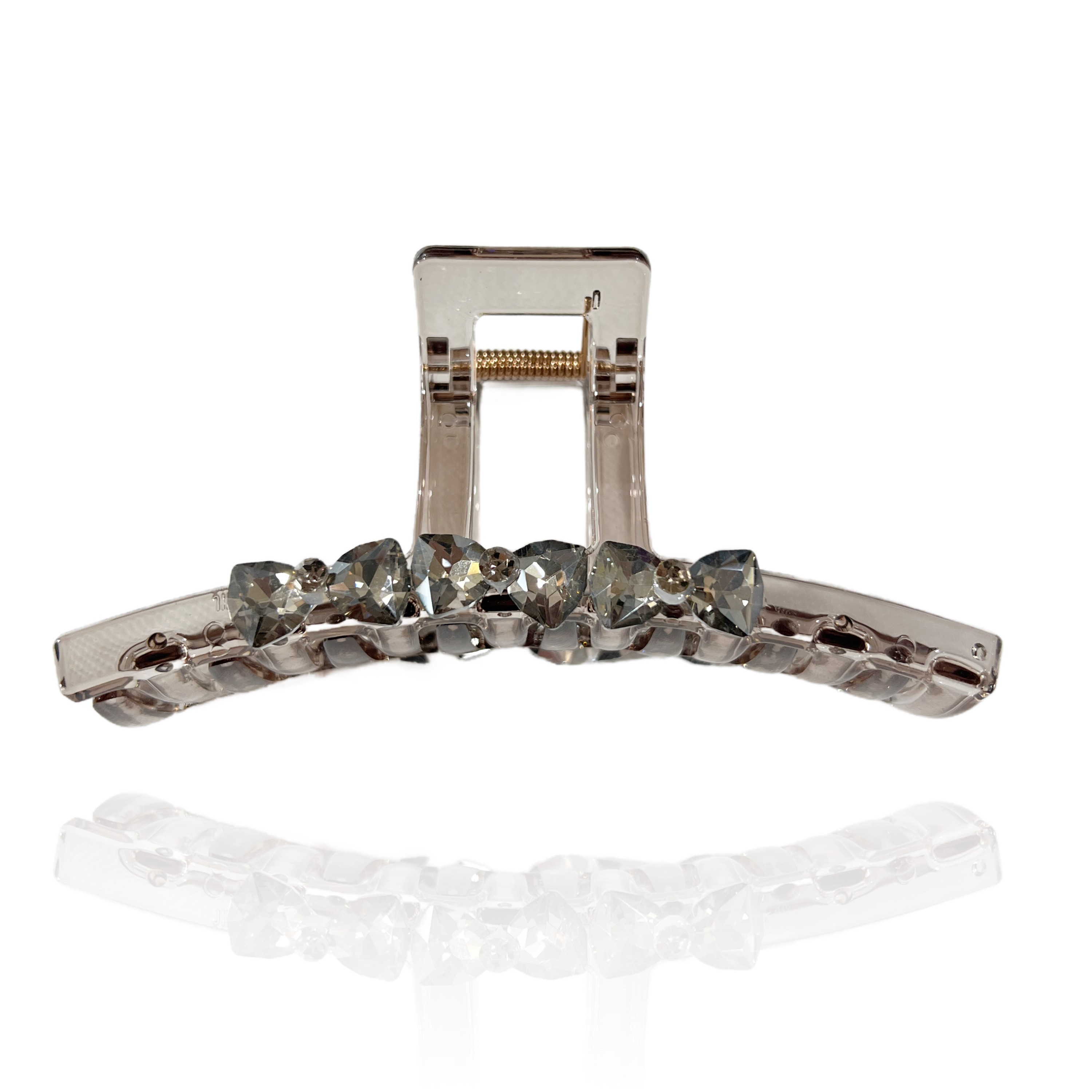 轻奢亚克力蝴蝶鲨鱼夹气质高级感后脑勺亚克力抓夹2490