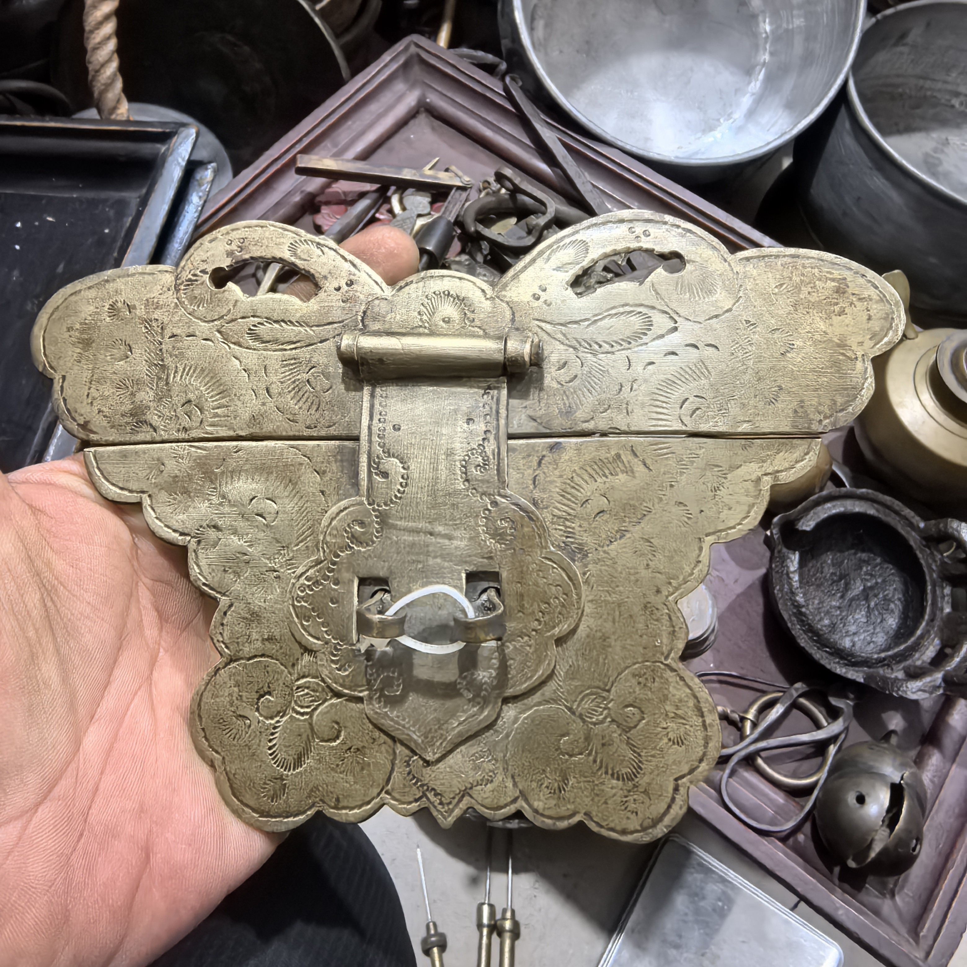 小铜件一个包邮一物一拍