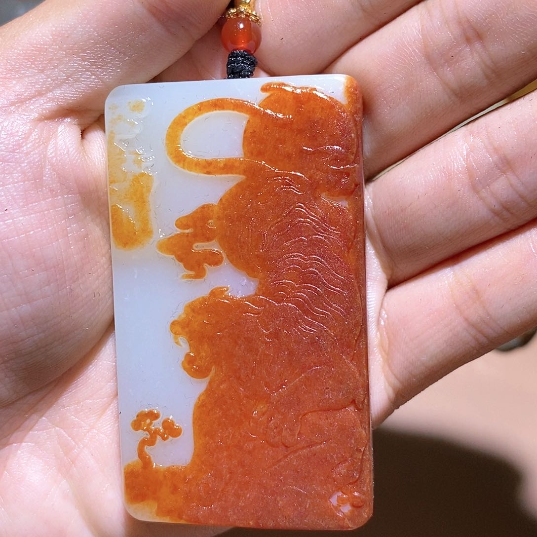 和田玉未镶嵌颈饰L8