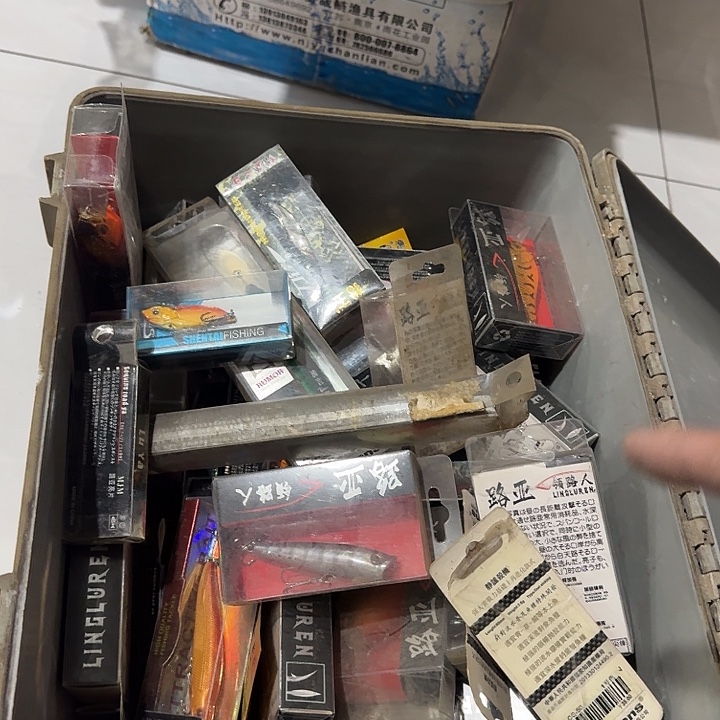 独立包装假饵随机发五个