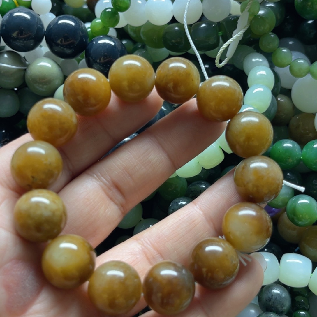 和田玉手链未镶嵌