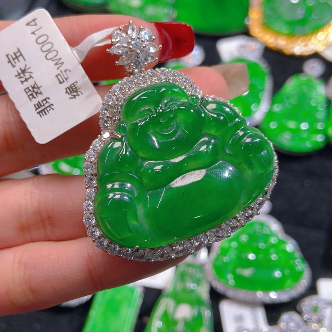 翡翠吊坠(不含链)未镶嵌