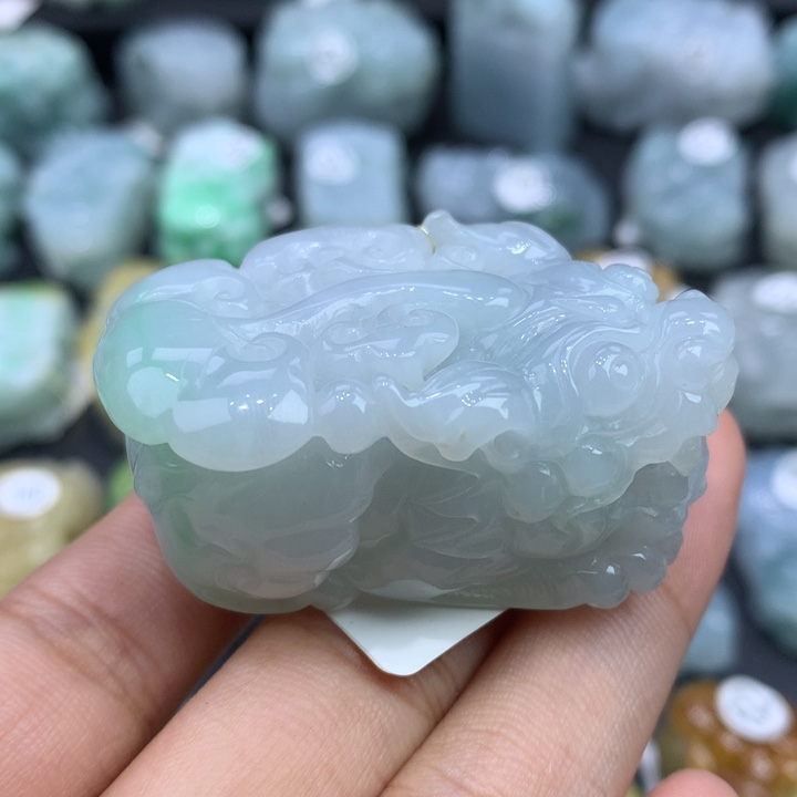 翡翠未镶嵌颈饰天然缅甸翡翠