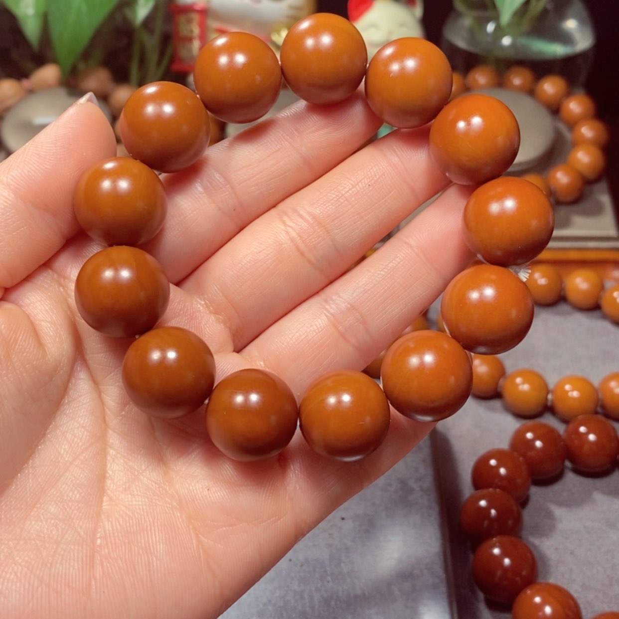 【闪购商品】橄榄核吊坠垚**?1.74+广西树王精品小孔