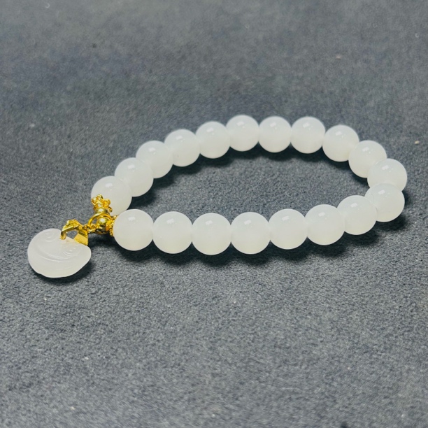 （亏米清仓）古法如意平安金丝玉玉石单圈