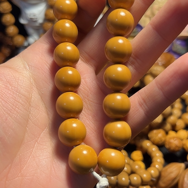 橄榄核手串/手链猴头1.4正圆