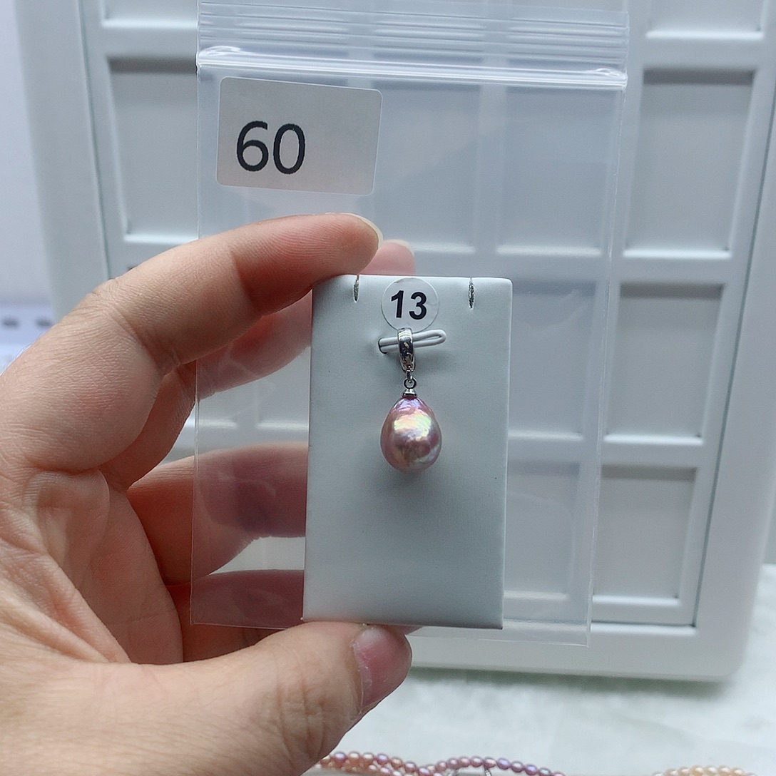 吊坠(不含链)合金淡水珍珠