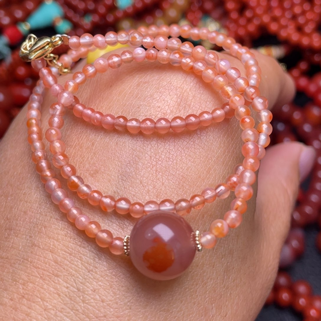 手链未镶嵌南红玛瑙