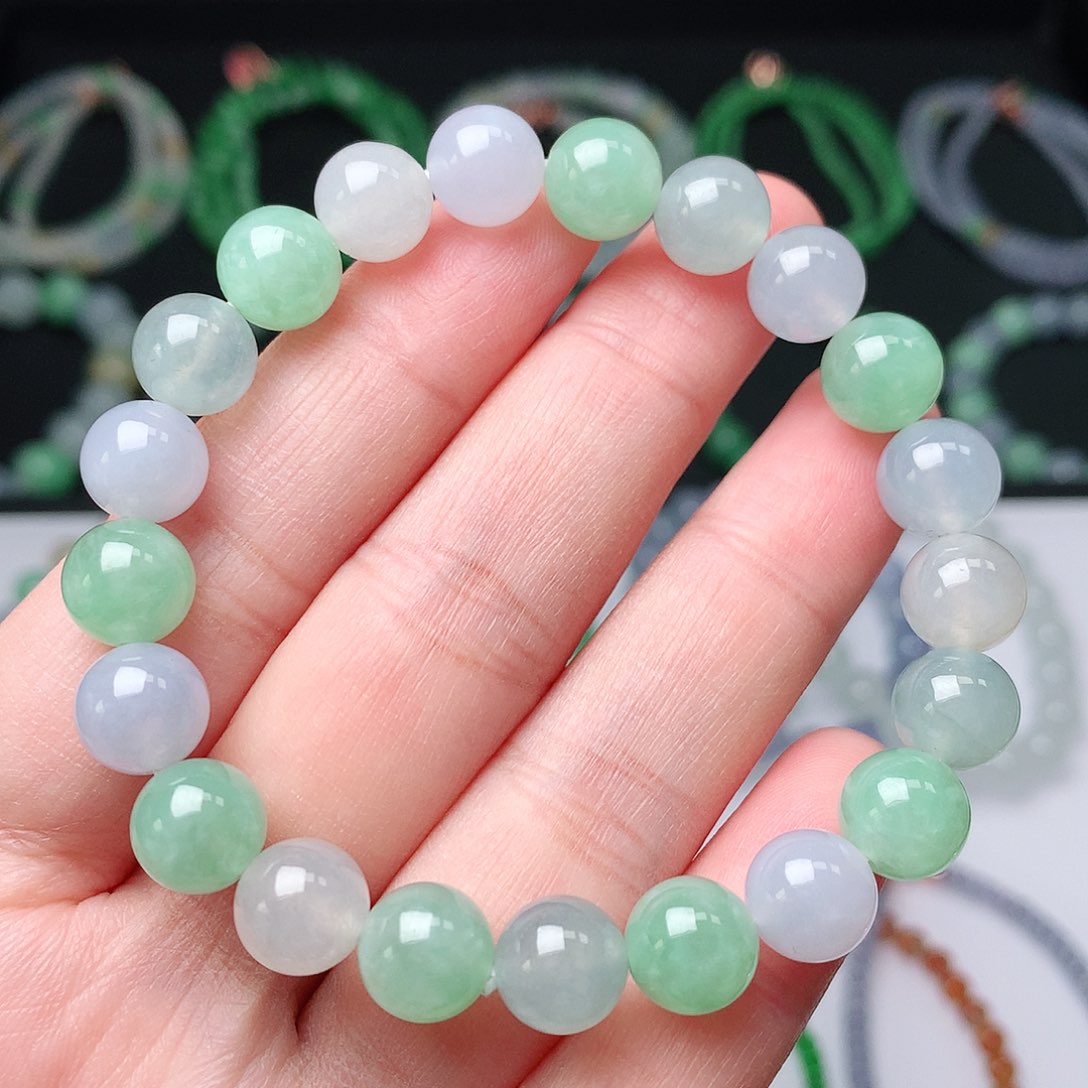 翡翠手链未镶嵌翡翠