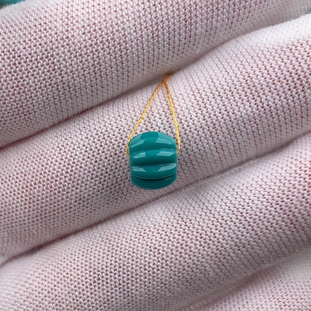 绿松石配饰未镶嵌卡8*7