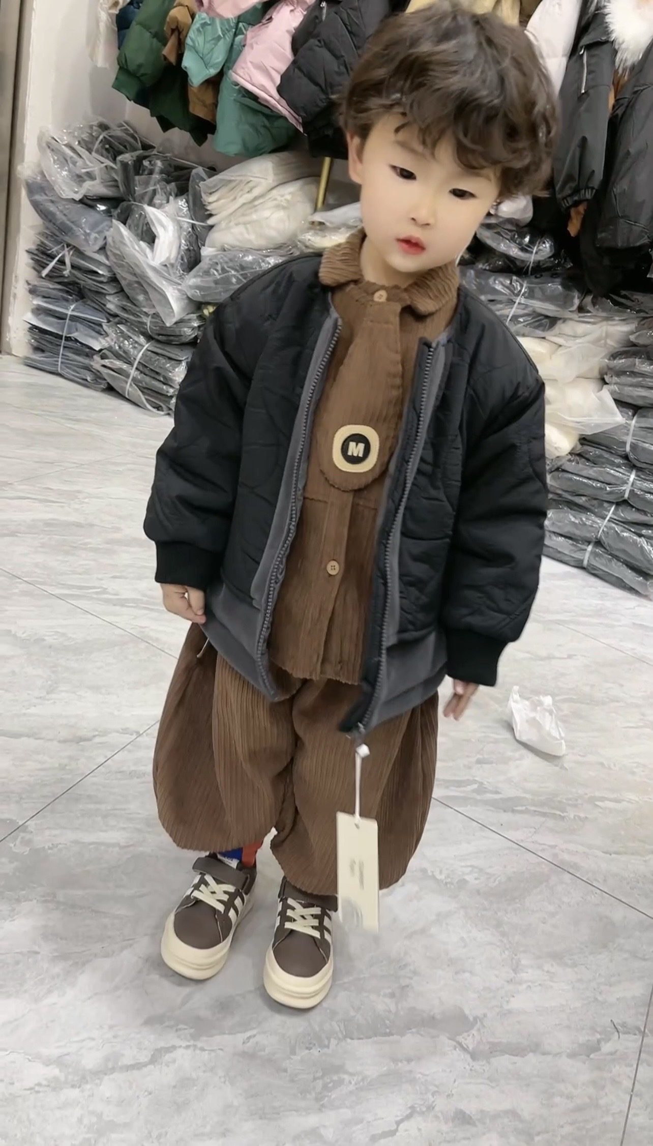 直播专用，童装实体店秒杀捡漏棉裤，加绒裤子等