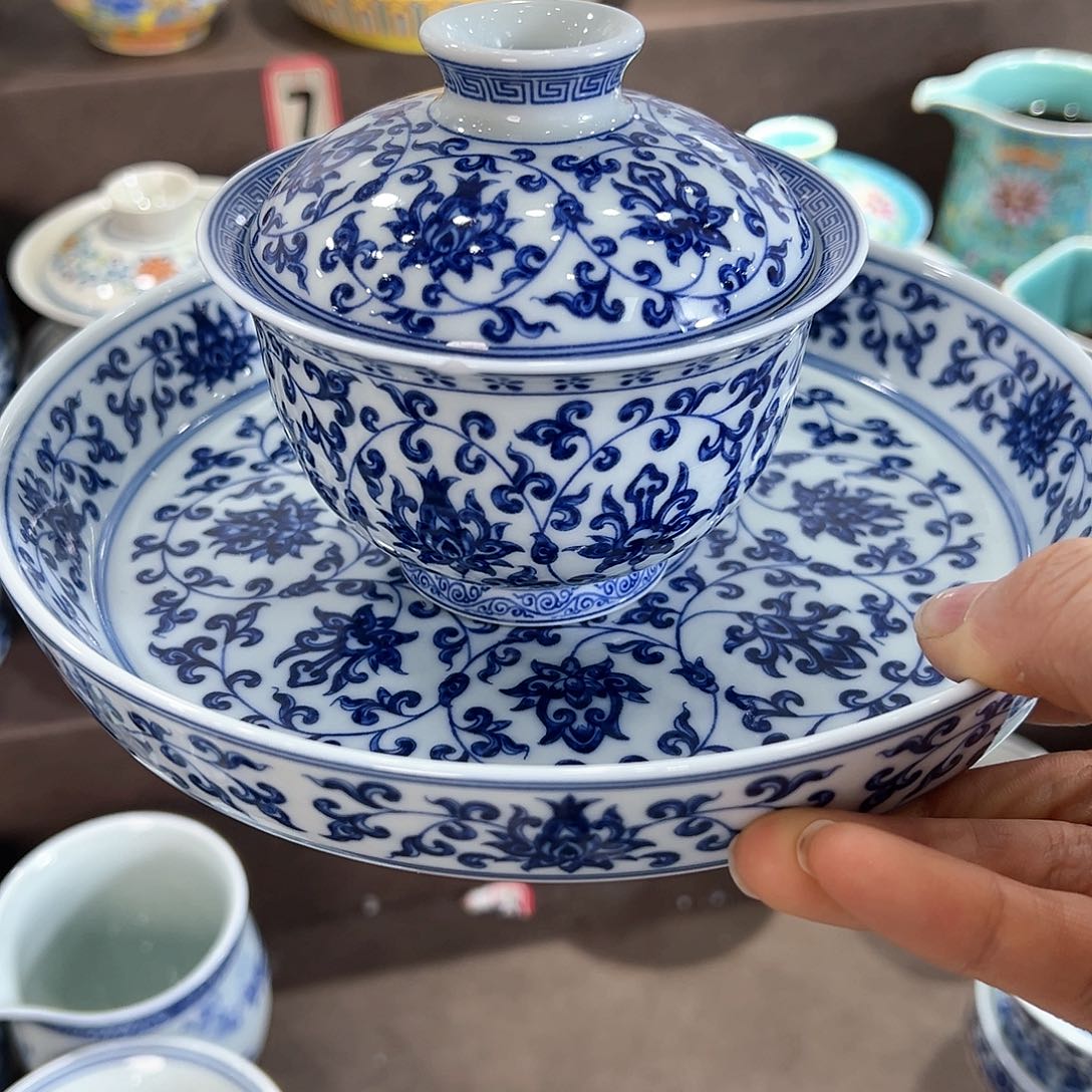 盖碗全场七景德镇觉得胸jdzjdz