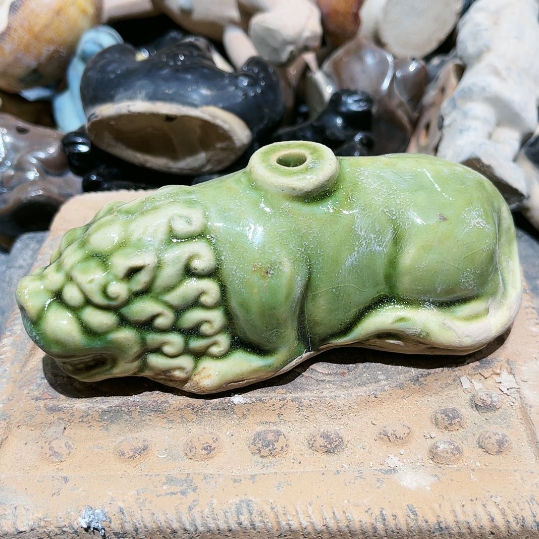 瓦当摆件茶台的一