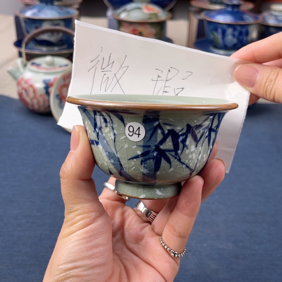 杯景德镇手绘手工茶具