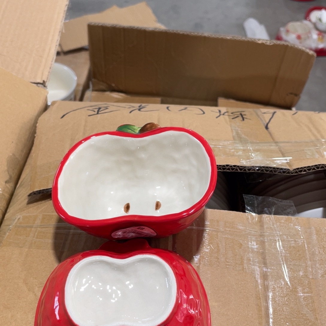 苹果碗5英寸两个装