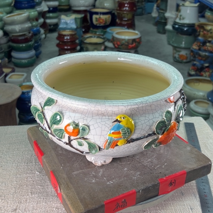 泳坤堂石湾盆陶瓷