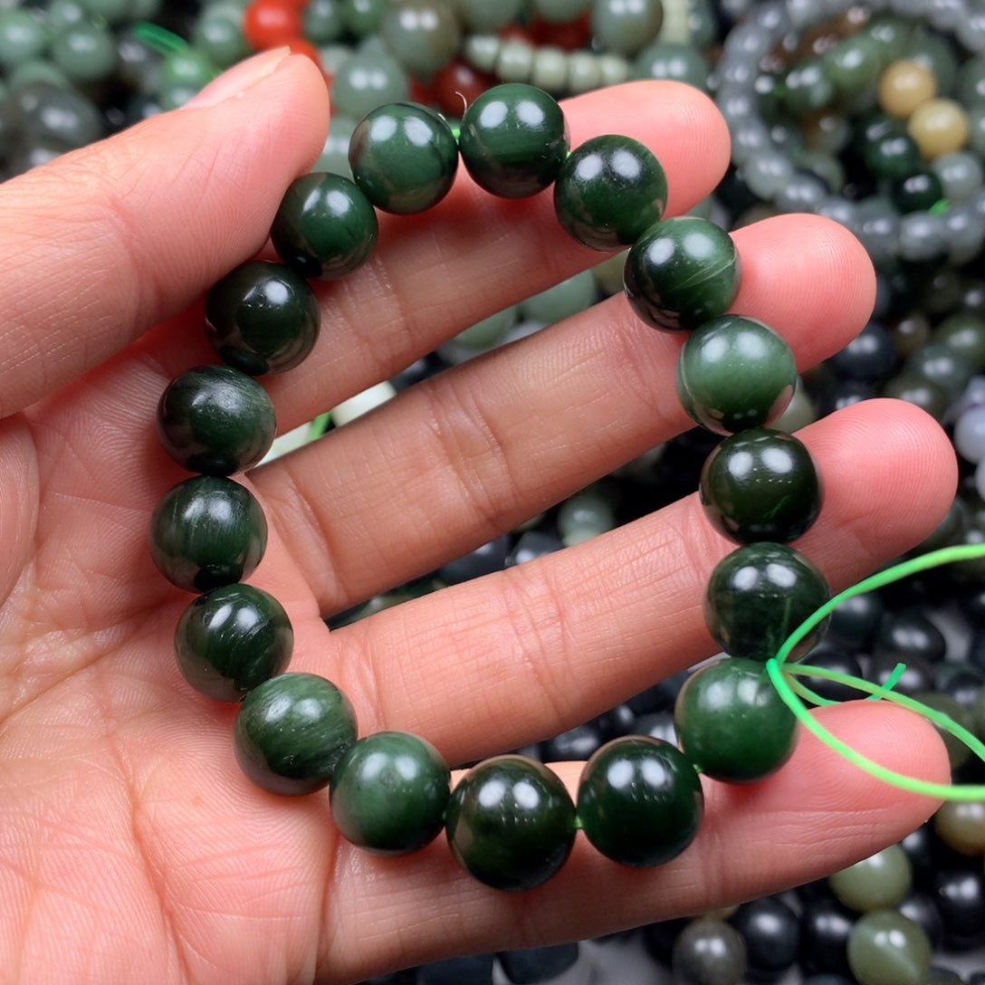 和田玉手链未镶嵌