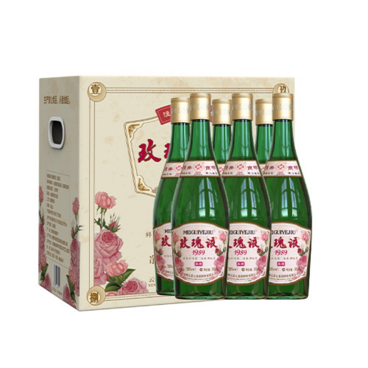 师玫牌玫瑰液酒【6瓶装500ml38%vol.】