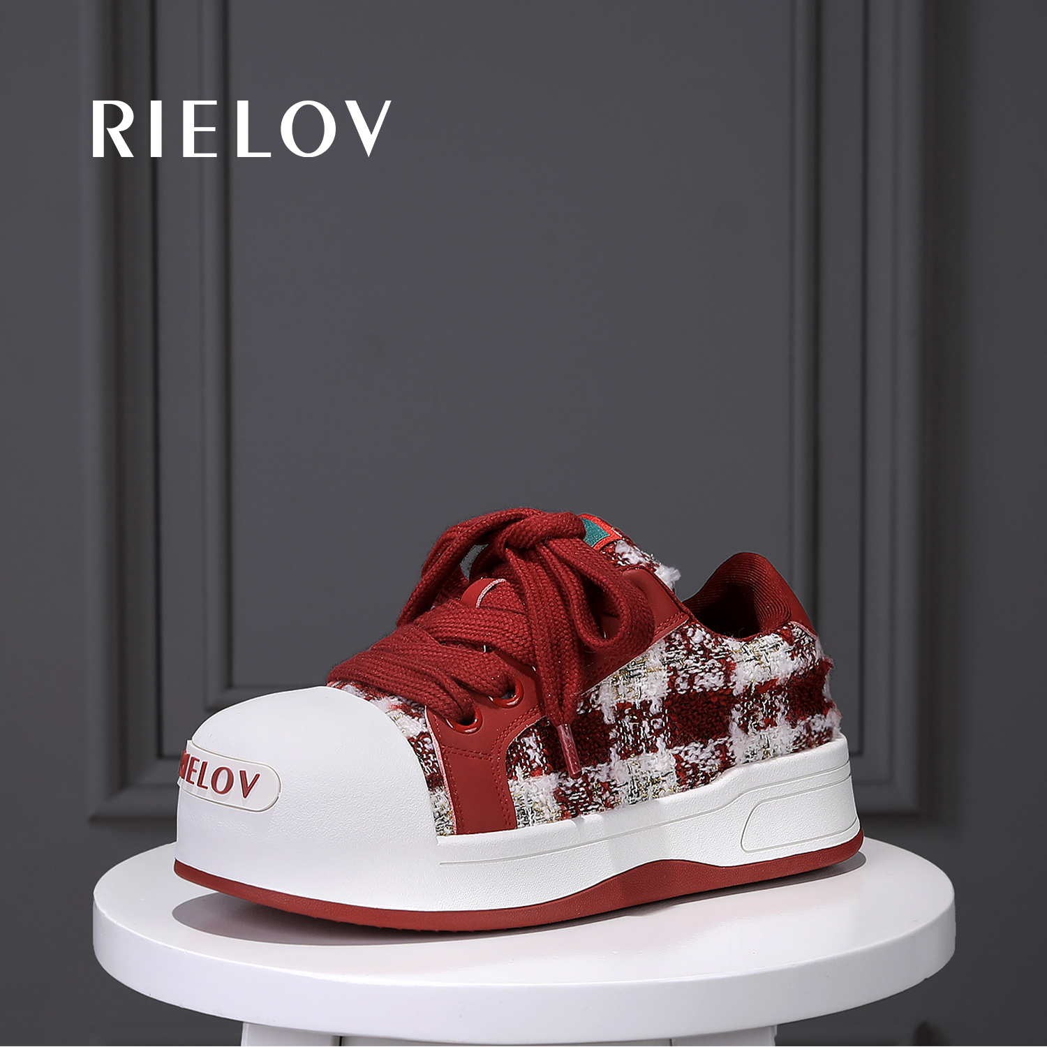 【RIELOV●圣诞限定】增高5cm时尚潮流百搭女士休闲鞋908-19