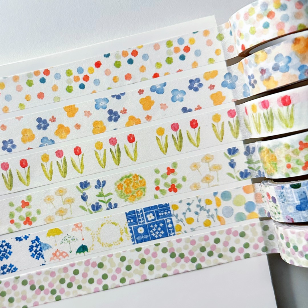 【日产】星灯社和纸胶带分装/金瓶糖/郁金香