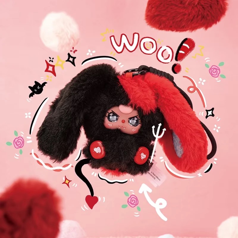 【正版代拆】娃三岁-兔小镇系列可爱挂件摆件