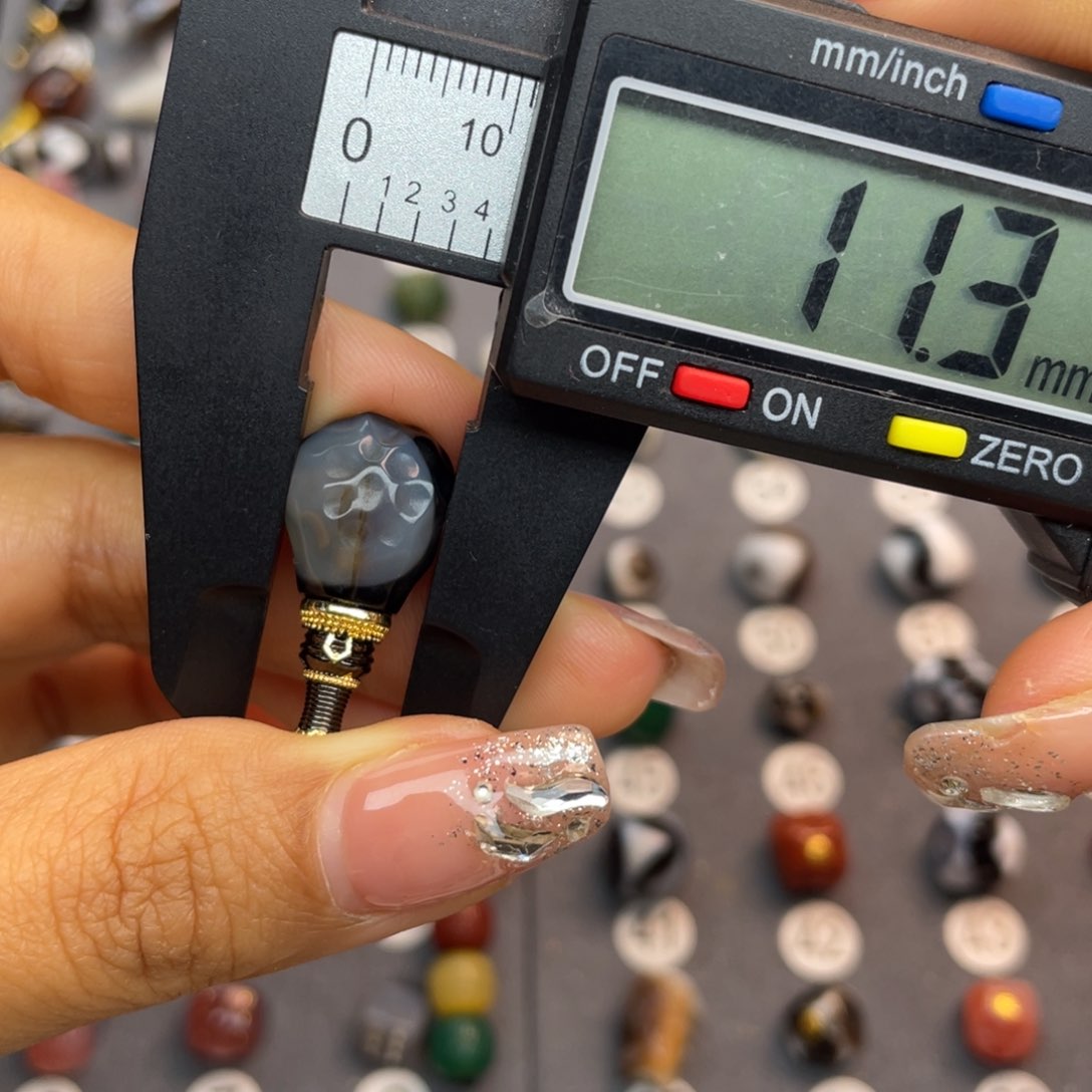 玛瑙/玉髓配饰合金