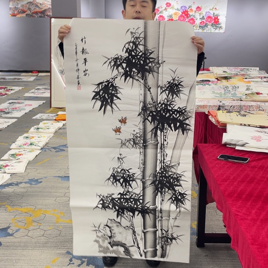 名人名画手工制作