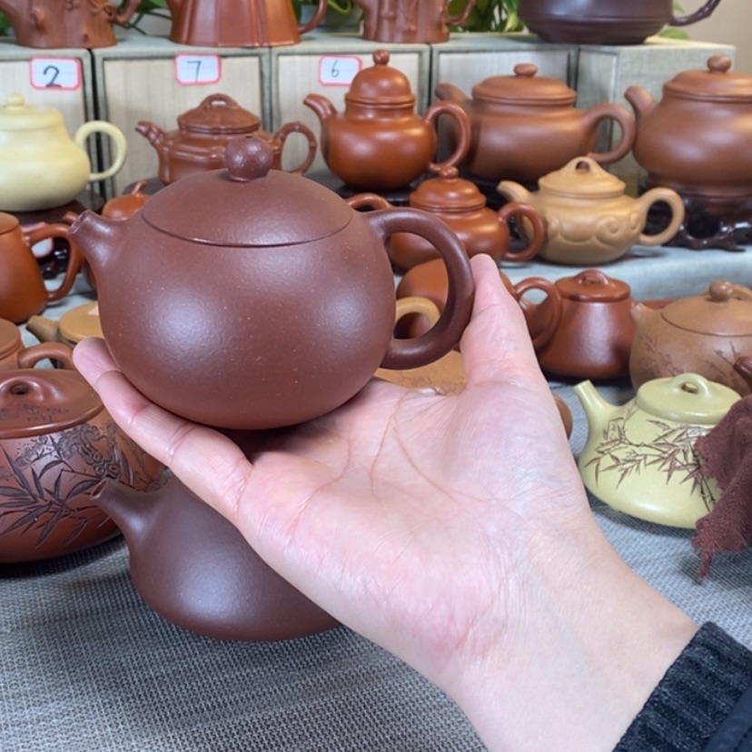 【闪购商品】紫砂茶壶底槽清西施壶