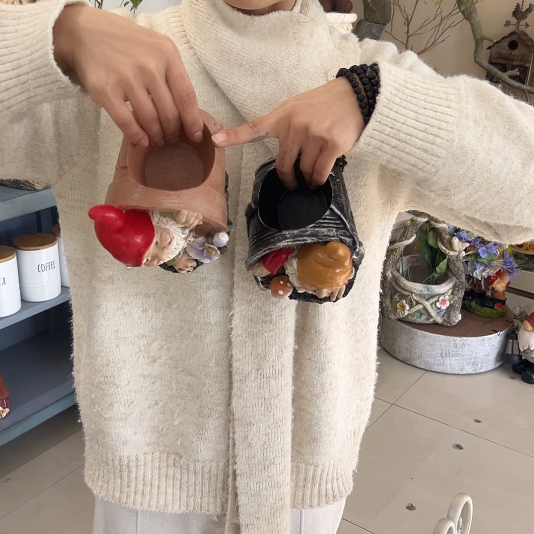 花园摆件红红火火