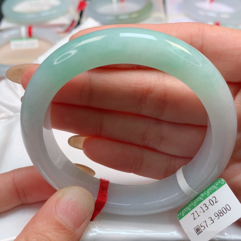 【闪购商品】翡翠手镯未镶嵌天然翡翠手镯