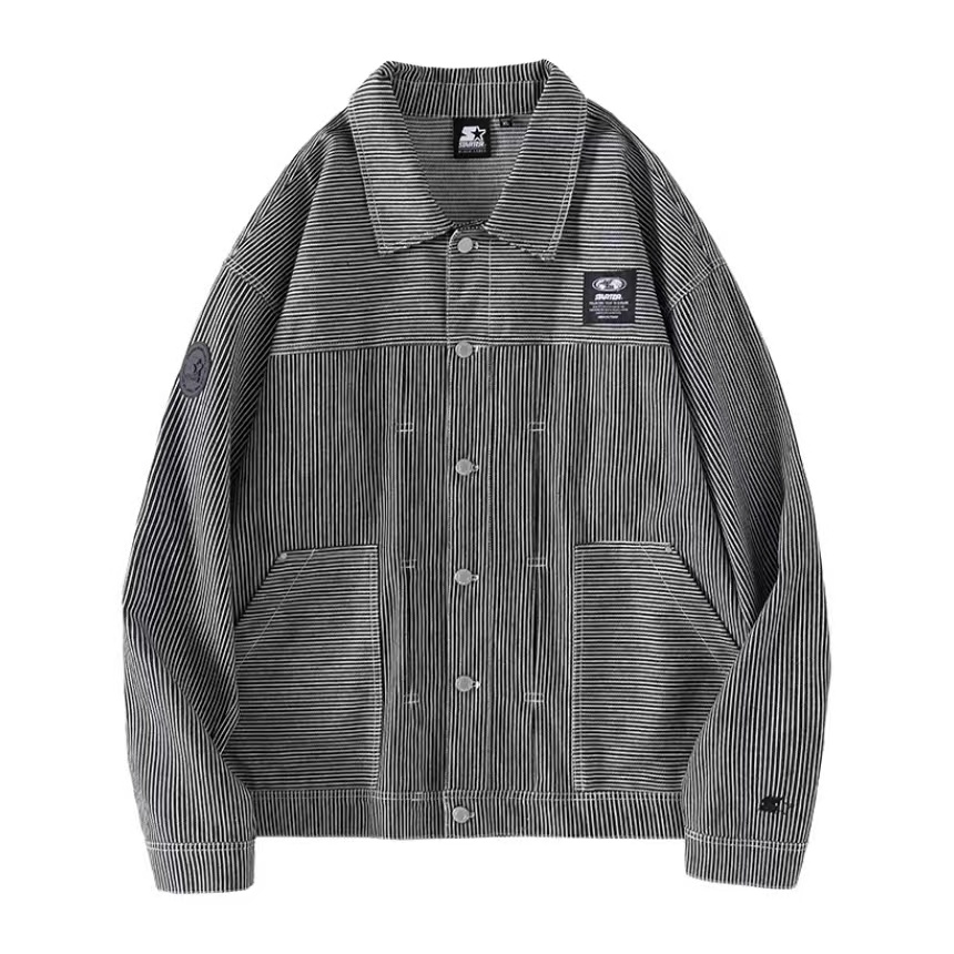 【特惠铺】Starter 黑色 梭织外套 STH1C5908M