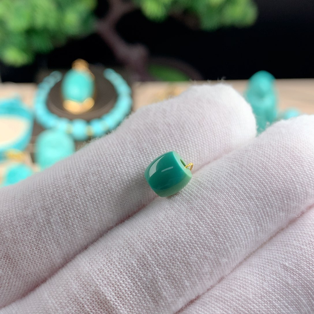 绿松石配珠卡7.6未镶嵌J***王