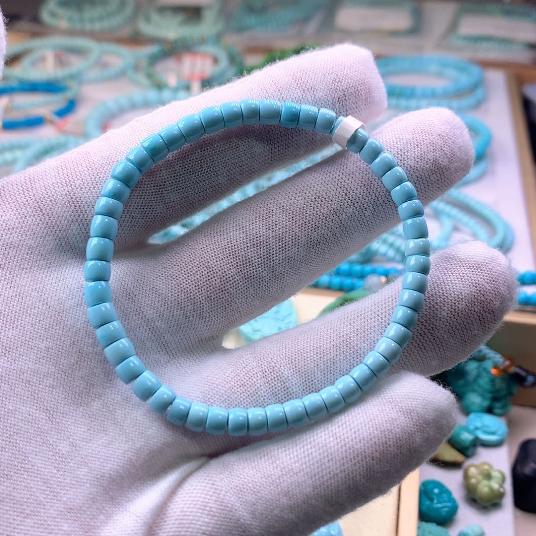 绿松石未镶嵌手串