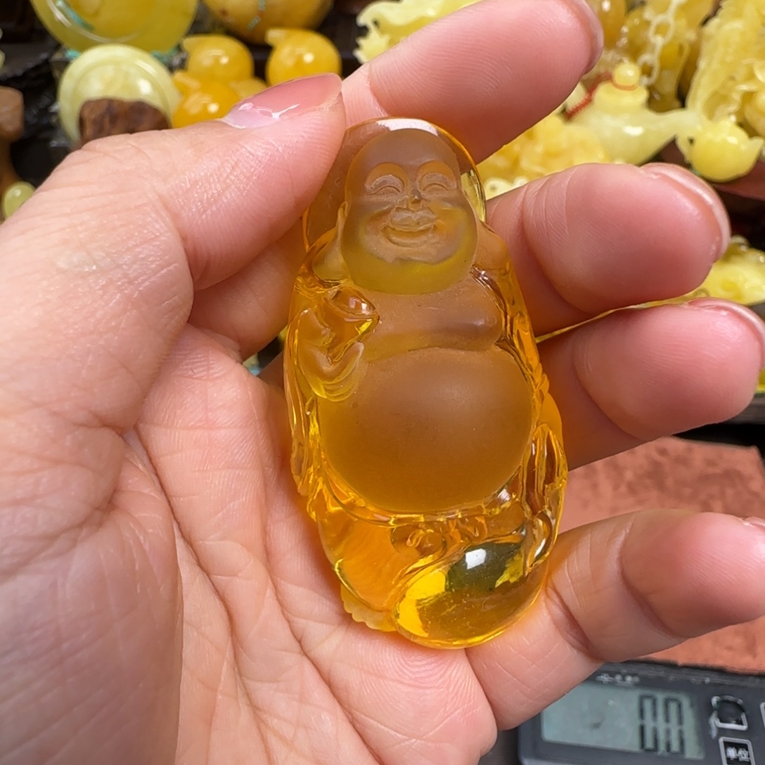 蜜蜡未镶嵌珠宝奇石