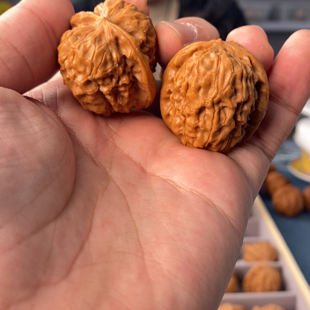 文玩核桃把件微修甲骨文35