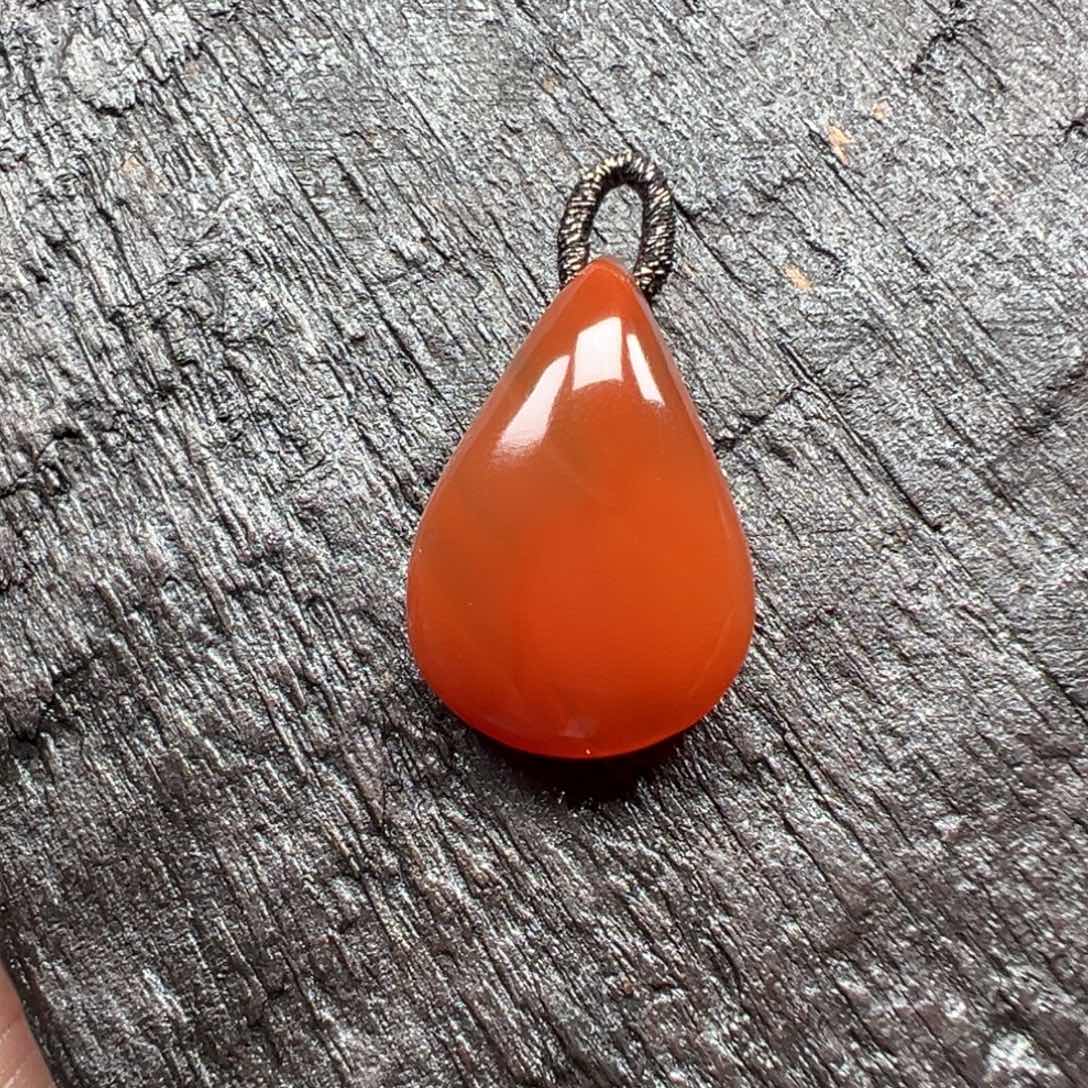 南红玛瑙未镶嵌吊坠