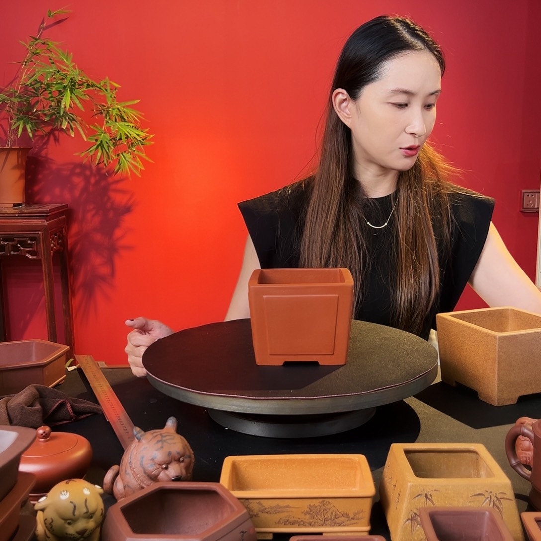 轩***景紫砂花盆紫砂花盆
