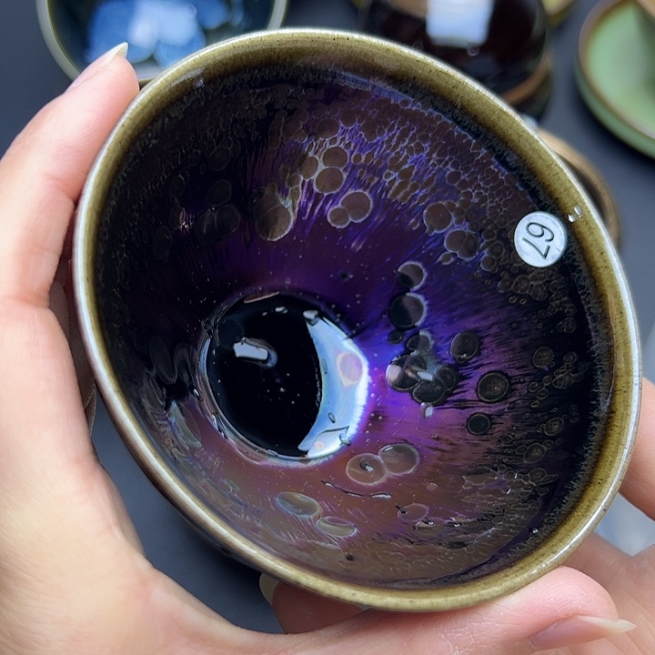 茶盏建窑建盏主人杯