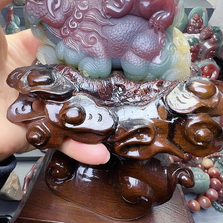 M***明玛瑙/玉髓未镶嵌颈饰