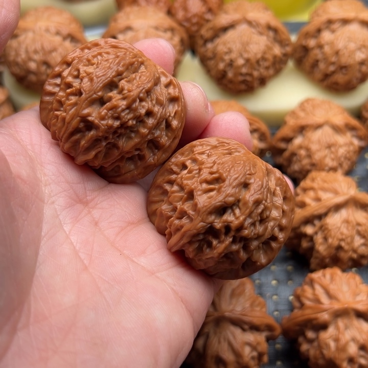 吊坠文玩核桃正磨42全品