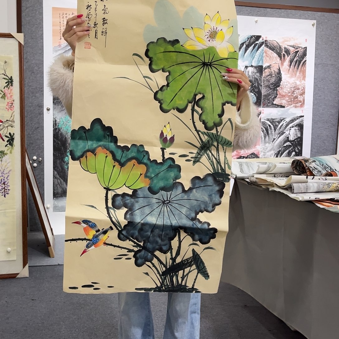 国画L精品国画作品