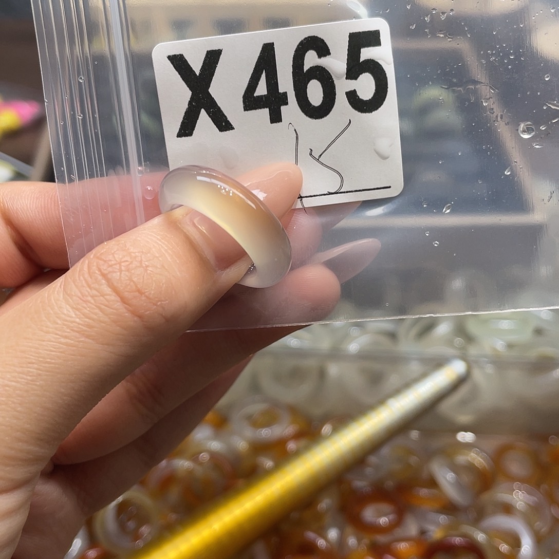 玛瑙/玉髓未镶嵌戒指465