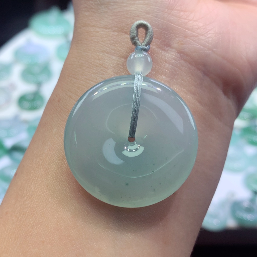 颈饰未镶嵌翡翠33尺寸31*6.1