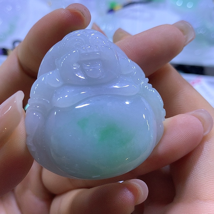 翡翠未镶嵌颈饰天然翡翠A货吊坠