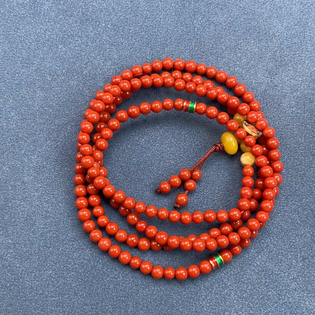 南红玛瑙毛衣链未镶嵌