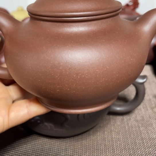 茶壶紫砂田*圈紫砂手工制作