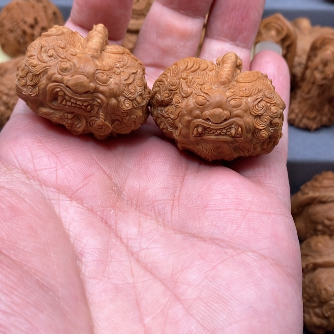 核桃手串/手链喜**财貔貅一根筋