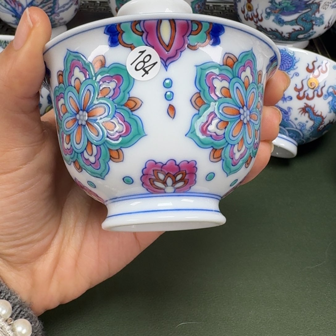 沙沙手工手绘茶具184